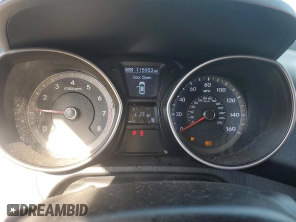 2013 Hyundai Elantra GT with VIN KMHD35LE1DU062465, listed as a Copart auction lot 75416564 with 118,953 mi miles and Salvage Title. Bid and sale history available at carsss.com. Image 9.