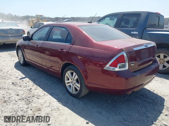 2007 Ford Fusion SEL with VIN 3FAHP08117R137542, listed as a IAAI auction lot 41842674 with 203,220 mi miles. Bid and sale history available at carsss.com. Image 3.