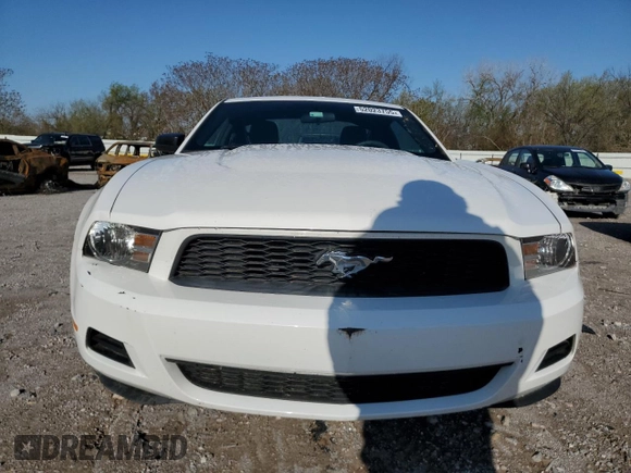 2010 Ford Mustang V6 with VIN 1ZVBP8ANXA5141446, listed as a Copart auction lot 52023755 with 96,093 mi miles and Salvage Title. Bid and sale history available at carsss.com. Image 5.