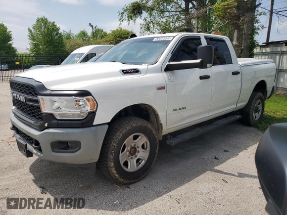 2019 Ram 2500 Tradesman with VIN 3C6UR5CJ9KG518249, listed as a Copart auction lot 53356005 with 142,814 mi miles and Clean Title. Bid and sale history available at carsss.com. Image 1.