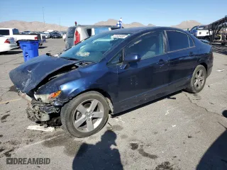 2007 Honda Civic Sdn LX with VIN JHMFA16597S002603, listed as a Copart auction lot 41846485 with 261,479 mi miles and Salvage Title. Bid and sale history available at carsss.com. Image 1.
