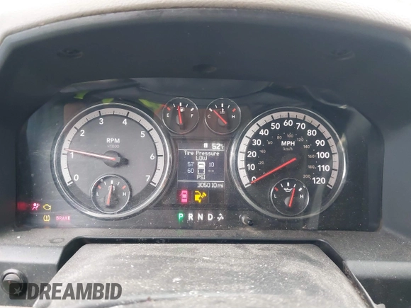 2012 Ram 2500 ST Power Wagon with VIN 3C6TD5CT0CG193956, listed as a IAAI auction lot 41718231 with 305,010 mi miles. Bid and sale history available at carsss.com. Image 7.
