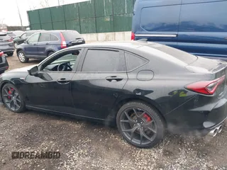2023 Acura TLX Type S with VIN 19UUB7F97PA004000, listed as a IAAI auction lot 41313294 with 12,000 mi miles and . Bid and sale history available at DreamBid. Image 14.