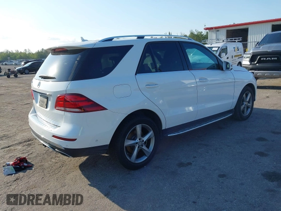 2017 Mercedes-Benz GLE 350 with VIN 4JGDA5JB1HA819273, listed as a IAAI auction lot 42211855 with 86,971 mi miles and . Bid and sale history available at DreamBid. Image 4.