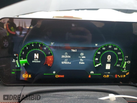 2024 Ford Mustang GT Premium with VIN 1FAGP8FF6R5106317, listed as a Copart auction lot 84027814 with Not provided miles and Salvage title. Bid and sale history available at DreamBid. Image 9.