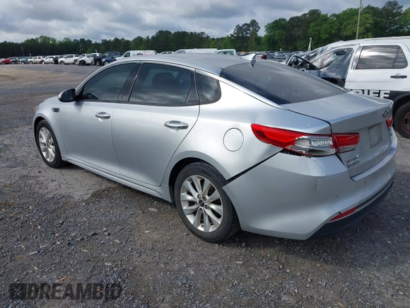 2018 Kia Optima EX with VIN 5XXGU4L34JG237557, listed as a IAAI auction lot 42000008 with 128,694 mi miles and . Bid and sale history available at carsss.com. Image 3.