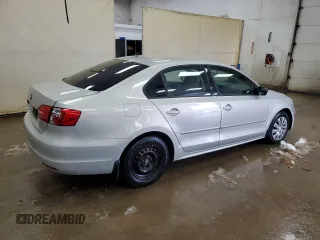 2012 Volkswagen Jetta S with VIN 3VW1K7AJ4CM321813, listed as a Copart auction lot 87713595 with 151,225 mi miles and Clean title. Bid and sale history available at DreamBid. Image 3.