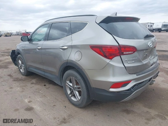 2017 Hyundai Santa Fe Sport 2.4L with VIN 5XYZU3LB0HG424780, listed as a IAAI auction lot 41878679 with 112,739 mi miles. Bid and sale history available at carsss.com. Image 3.