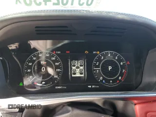 2018 Land Rover Range Rover Sport SVR with VIN SALWZ2SE9JA195721, listed as a Copart auction lot 89152495 with 54,641 mi miles and Salvage Title. Bid and sale history available at carsss.com. Image 9.