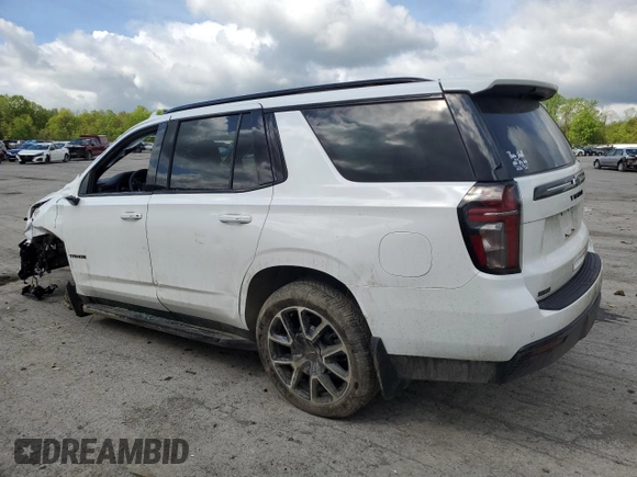 2023 Chevrolet Tahoe RST with VIN 1GNSKRKD4PR208337, listed as a Copart auction lot 56001845 with 30,127 mi miles and Salvage title. Bid and sale history available at DreamBid. Image 2.