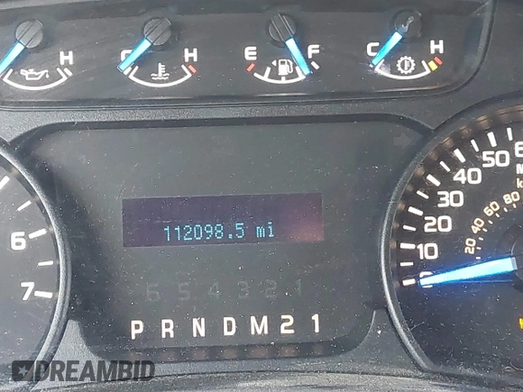 2013 Ford F-150 XL with VIN 1FTFX1CFXDFC69539, listed as a IAAI auction lot 41596646 with 112,098 mi miles. Bid and sale history available at carsss.com. Image 15.