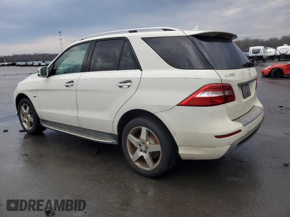 2012 Mercedes-Benz M 550 with VIN 4JGDA7DB1CA047955, listed as a Copart auction lot 47304715 with 218,931 mi miles and Clean title. Bid and sale history available at DreamBid. Image 2.