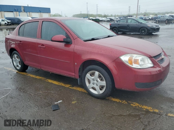 2007 Chevrolet Cobalt LT with VIN 1G1AL55F577219360, listed as a Copart auction lot 55807055 with 79,492 mi miles and Clean Title. Bid and sale history available at DreamBid. Image 4.