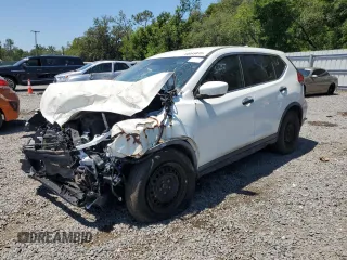 2017 Nissan Rogue SV with VIN KNMAT2MT4HP582487, listed as a Copart auction lot 53445815 with 0 mi miles and Clean Title. Bid and sale history available at carsss.com. Image 1.