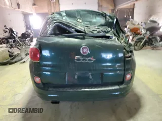 2015 FIAT 500L Lounge with VIN ZFBCFACH6FZ035006, listed as a Copart auction lot 83489034 with 0 mi miles and Salvage Title. Bid and sale history available at carsss.com. Image 6.
