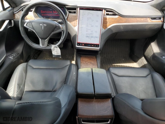 2017 Tesla Model S 100D with VIN 5YJSA1E28HF232493, listed as a Copart auction lot 62949364 with 68,998 mi miles and Salvage Title. Bid and sale history available at carsss.com. Image 8.