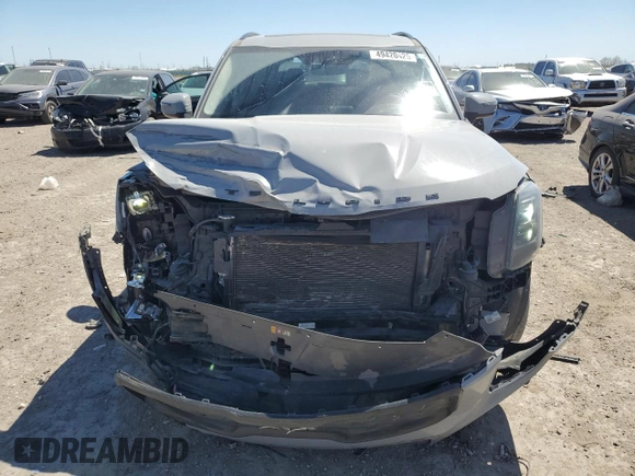 2022 Kia Telluride SX with VIN 5XYP5DHCXNG205946, listed as a Copart auction lot 49420425 with 49,287 mi miles and Salvage Title. Bid and sale history available at carsss.com. Image 5.