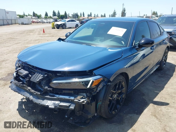 2025 Honda Civic Sport with VIN 2HGFE2F58SH582780, listed as a IAAI auction lot 42360120 with 1,562 mi miles and . Bid and sale history available at DreamBid. Image 20.