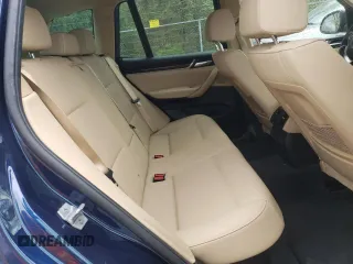 2017 BMW X3 xDrive28i with VIN 5UXWX9C55H0T14187, listed as a Copart auction lot 55049325 with 173,346 mi miles and Salvage Title. Bid and sale history available at DreamBid. Image 11.