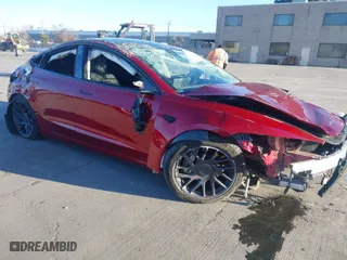 2024 Tesla Model 3 with VIN 5YJ3E1EA3RF782346, listed as a IAAI auction lot 41402240 with 11,634 mi miles. Bid and sale history available at carsss.com. Image 1.