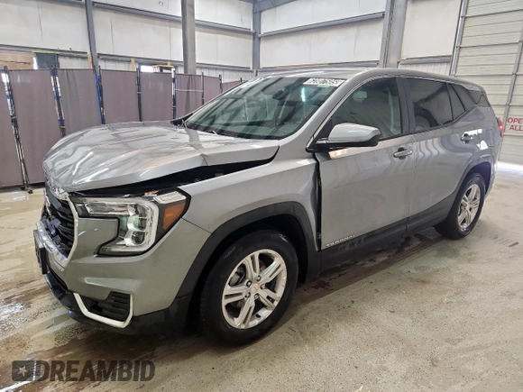 2024 GMC Terrain SLE with VIN 3GKALMEG7RL351369, listed as a Copart auction lot 62807505 with 17,645 mi miles and Clean title. Bid and sale history available at DreamBid. Image 1.