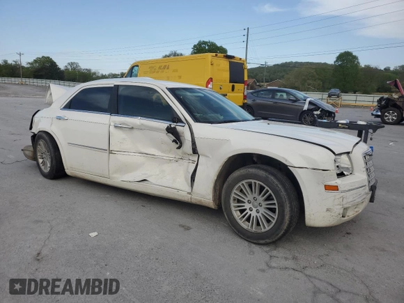 2010 Chrysler 300 Touring with VIN 2C3CA5CV4AH101459, listed as a Copart auction lot 53695105 with 84,910 mi miles and Salvage Title. Bid and sale history available at carsss.com. Image 4.