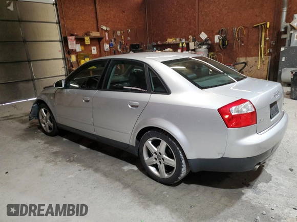 2003 Audi A4 1.8T with VIN WAULC68E63A357752, listed as a Copart auction lot 82393894 with 64,230 mi miles and Salvage Title. Bid and sale history available at carsss.com. Image 2.