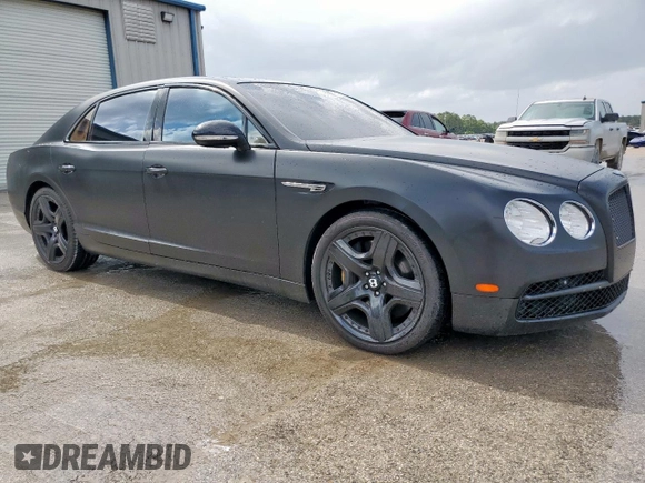 2015 Bentley Flying Spur with VIN SCBEC9ZA6FC050294, listed as a Copart auction lot 61954945 with 44,575 mi miles and Clean title. Bid and sale history available at DreamBid. Image 4.