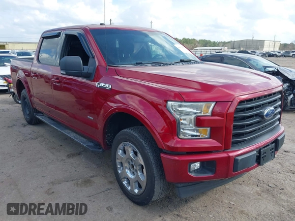 2017 Ford F-150 XL with VIN 1FTEW1CG7HKC22876, listed as a IAAI auction lot 41477067 with 128,045 mi miles and . Bid and sale history available at DreamBid. Image 1.