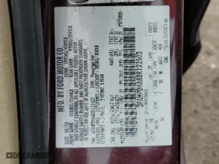 2011 Ford Fusion SE with VIN 3FAHP0HA8BR123503, listed as a Copart auction lot 49347555 with 199,932 mi miles and Salvage Title. Bid and sale history available at carsss.com. Image 14.