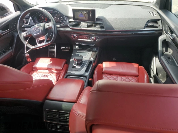 2019 Audi SQ5 Premium Plus with VIN WA1B4AFY2K2131402, listed as a Copart auction lot 54062965 with 32,639 mi miles and Salvage Title. Bid and sale history available at DreamBid. Image 8.