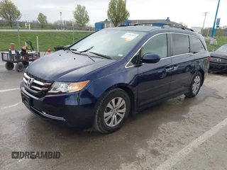 2014 Honda Odyssey EX-L with VIN 5FNRL5H68EB049914, listed as a IAAI auction lot 41986894 with 125,222 mi miles and . Bid and sale history available at carsss.com. Image 19.