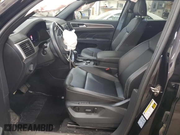 2020 Volkswagen Atlas SEL with VIN 1V2ME2CA5LC214793, listed as a Copart auction lot 55826735 with 55,654 mi miles and Salvage title. Bid and sale history available at DreamBid. Image 7.