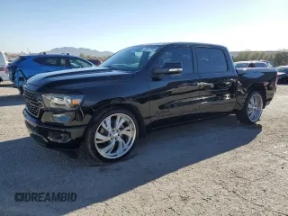 2022 Ram 1500 Lone Star with VIN 1C6RREFT2NN372484, listed as a Copart auction lot 83815724 with 32,908 mi miles and Salvage title. Bid and sale history available at DreamBid. Image 1.