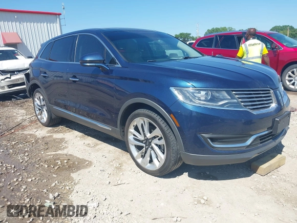 2017 Lincoln MKX Reserve with VIN 2LMPJ6LR5HBL20384, listed as a IAAI auction lot 42241375 with 99,725 mi miles and . Bid and sale history available at DreamBid. Image 1.