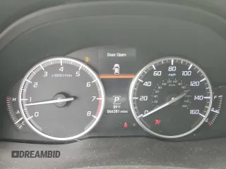 2016 Acura RDX Advance Pkg with VIN 5J8TB3H75GL010107, listed as a Copart auction lot 45338435 with 66,381 mi miles and Salvage Title. Bid and sale history available at carsss.com. Image 9.