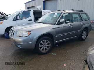 2007 Subaru Forester X with VIN JF1SG65677H717534, listed as a Copart auction lot 83818154 with 132,921 mi miles and Salvage title. Bid and sale history available at DreamBid. Image 1.
