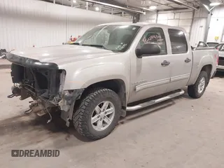 2008 GMC Sierra 1500 SLE1 with VIN 3GTEK13J38G212280, listed as a IAAI auction lot 41499750 with 196,175 mi miles. Bid and sale history available at carsss.com. Image 2.