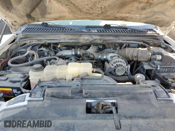 2003 Ford Super Duty F-250 XL with VIN 1FTNF20F23EA66397, listed as a Copart auction lot 73426234 with 0 mi miles and Salvage Title. Bid and sale history available at carsss.com. Image 11.