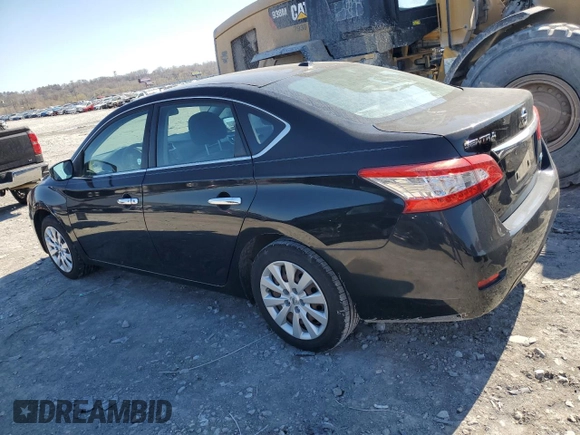 2013 Nissan Sentra SV with VIN 1N4AB7AP5DN904265, listed as a Copart auction lot 50575225 with 135,235 mi miles and Salvage Title. Bid and sale history available at DreamBid. Image 2.