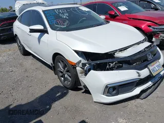 2019 Honda Civic EX z VIN JHMFC1F39KX010592, wystawiony jako IAAI lot #42327745 z przebiegiem 92 906 mil mil oraz . Historia ofert i sprzedaży dostępna na DreamBid. Obrazek 1.
