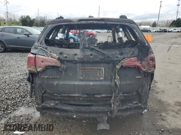 2015 Kia Sorento LX with VIN 5XYKTCA65FG594639, listed as a Copart auction lot 48934685 with Not Provided miles and Salvage Title. Bid and sale history available at DreamBid. Image 6.