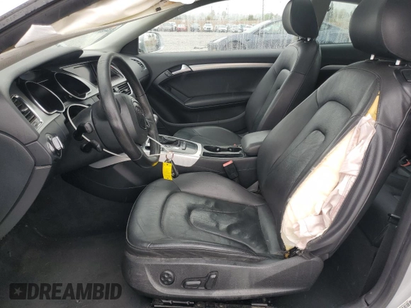 2012 Audi A5 2.0T Premium with VIN WAUCFAFR7CA041308, listed as a Copart auction lot 50426155 with 114,327 mi miles and Salvage Title. Bid and sale history available at carsss.com. Image 7.