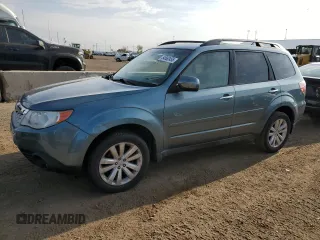 2012 Subaru Forester X Premium with VIN JF2SHBDCXCH431745, listed as a Copart auction lot 54562455 with 123,469 mi miles and Salvage title. Bid and sale history available at DreamBid. Image 1.