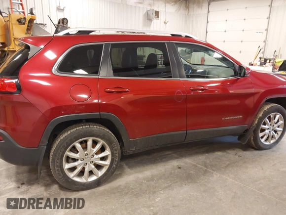 2014 Jeep Cherokee Limited with VIN 1C4PJMDS6EW189756, listed as a IAAI auction lot 41919966 with 122,172 mi miles. Bid and sale history available at carsss.com. Image 13.