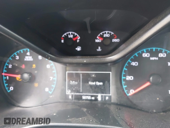 2021 Chevrolet Colorado 2WD LT with VIN 1GCHSCEA2M1223253, listed as a IAAI auction lot 41941342 with 50,755 mi miles. Bid and sale history available at carsss.com. Image 7.