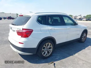 2011 BMW X3 35i with VIN 5UXWX7C53BL734976, listed as a IAAI auction lot 41827743 with 184,900 mi miles and . Bid and sale history available at DreamBid. Image 4.
