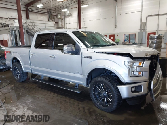 2016 Ford F-150 XLT with VIN 1FTFW1EG5GFB98960, listed as a IAAI auction lot 42381270 with 53,296 mi miles and . Bid and sale history available at DreamBid. Image 1.