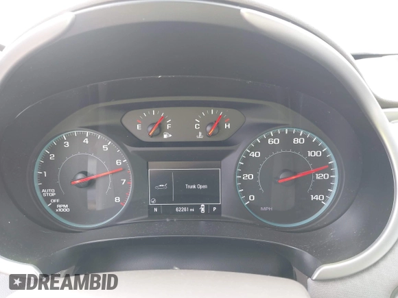 2022 Chevrolet Malibu LS with VIN 1G1ZC5ST1NF148707, listed as a IAAI auction lot 41606163 with 62,261 mi miles and . Bid and sale history available at DreamBid. Image 7.