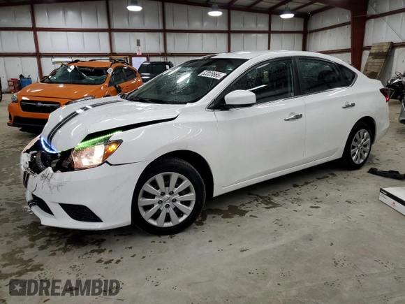 2018 Nissan Sentra S with VIN 3N1AB7AP1JY210975, listed as a Copart auction lot 52026665 with 78,496 mi miles and Salvage Title. Bid and sale history available at carsss.com. Image 1.